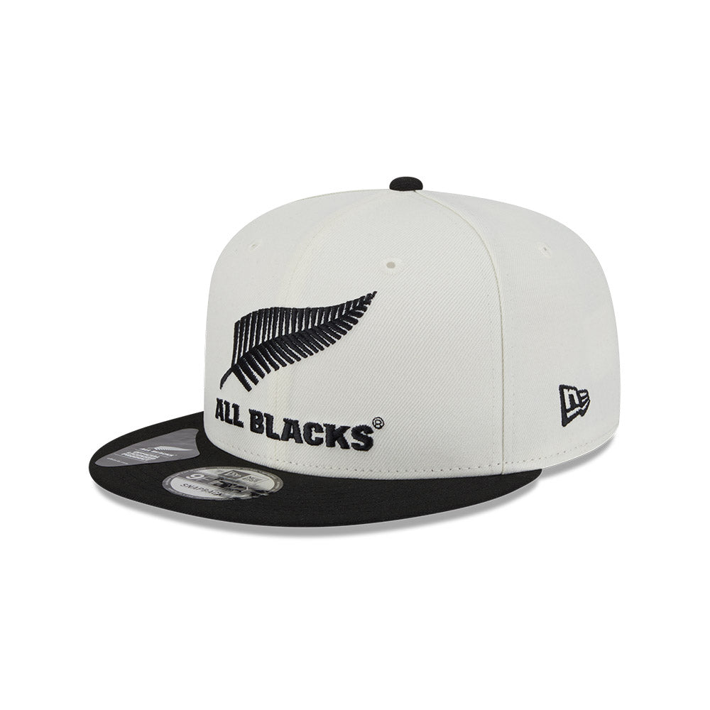 New Era 9Fifty Rugby Union Chrome 2Tone All Blacks