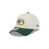 New Era 9Forty A-Frame NFL Superbowl 2Tone Green Bay Packers Chrome White