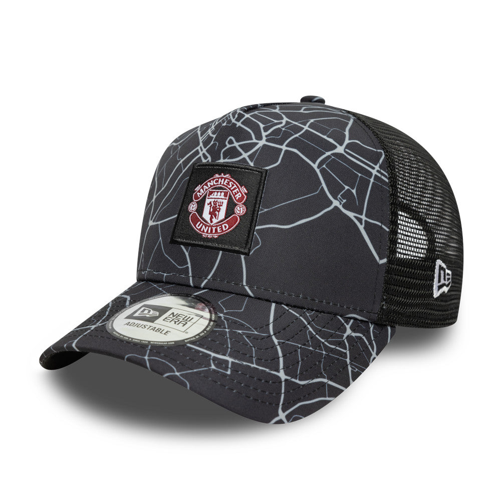 New Era 9Forty E-Frame Trucker EPL Manchester United FC Black
