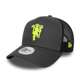 New Era 9Forty E-Frame Trucker EPL Seasonal Manchester United FC Graphite