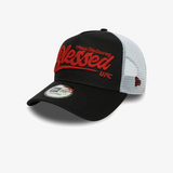 New Era 9Forty E-Frame Trucker UFCMMA Holloway Black Scarlet