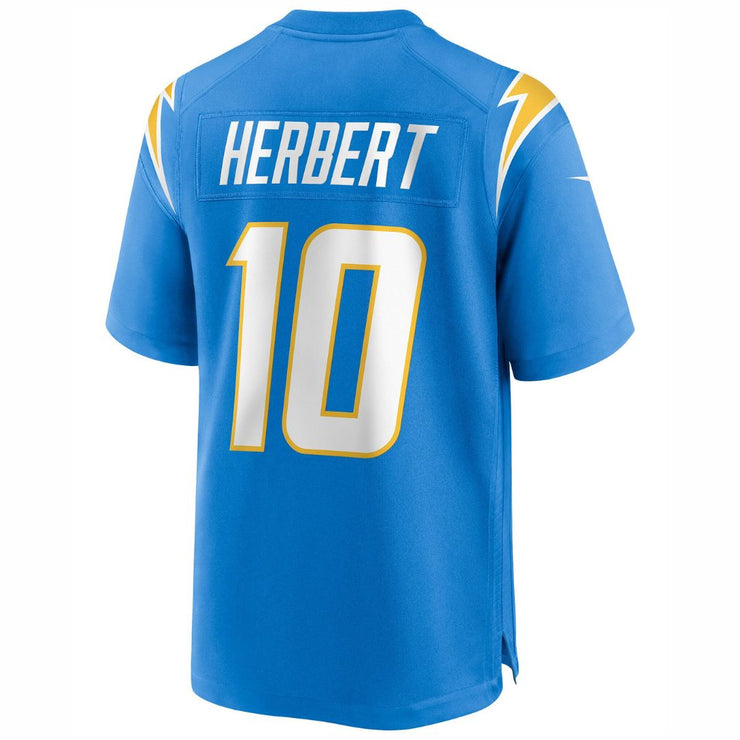 Nike NFL Game Jersey Los Angeles Chargers Justin Herbert 10 Blue