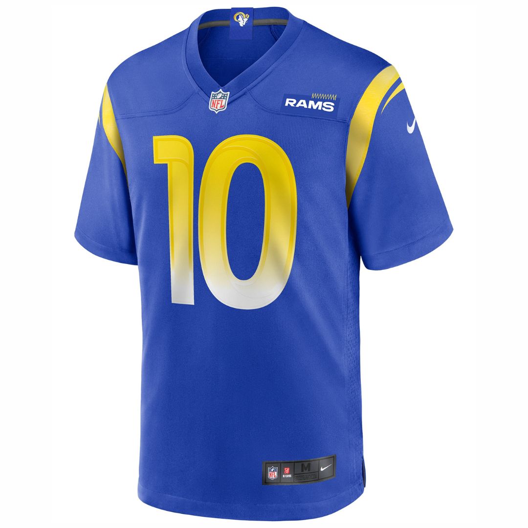 Nike NFL Game Jersey Los Angeles Rams Cooper Kupp 10 Royal Cap Z Australia