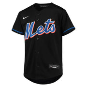 Nike Youth Alt Replica Jersey MLB New York Mets Black