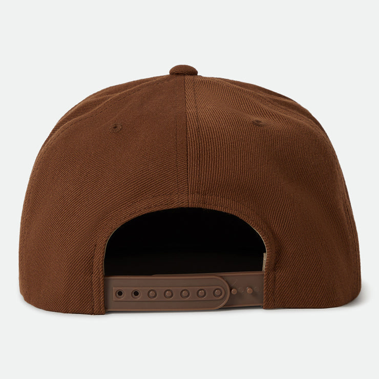 Brixton Oath III Snapback Coffee/Coffee