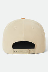 Brixton Oath III Snapback Sand/Light Brown Cord