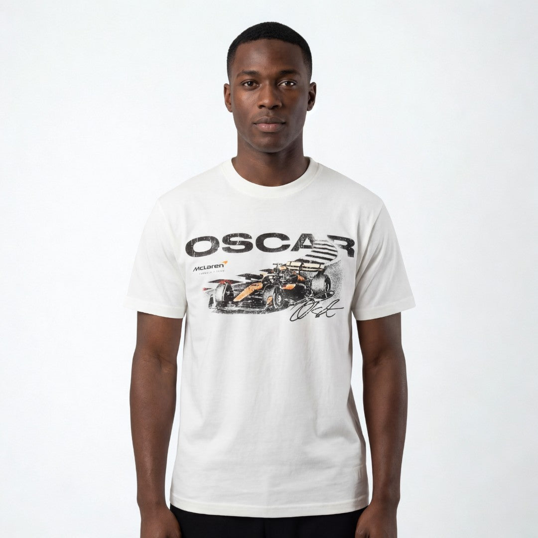 Mitchell & Ness F1 Vintage Tee McLaren Oscar White