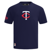 Pro Standard MLB City Signature Drop Shoulder Tee Minnesota Twins Midnight Navy