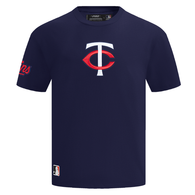 Pro Standard MLB City Signature Drop Shoulder Tee Minnesota Twins Midnight Navy