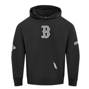 Pro Standard MLB Reverse French Terry Drop Shoulder Hoodie Boston Red Sox Black