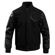 Pro Standard MLB Triple Black Wool Varsity Jacket Boston Red Sox