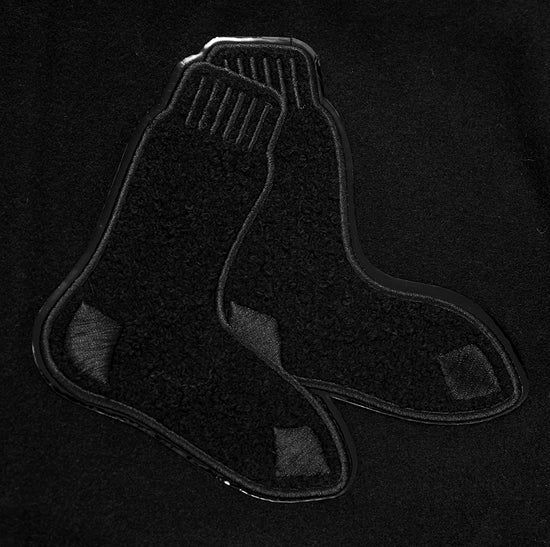 Pro Standard MLB Triple Black Wool Varsity Jacket Boston Red Sox
