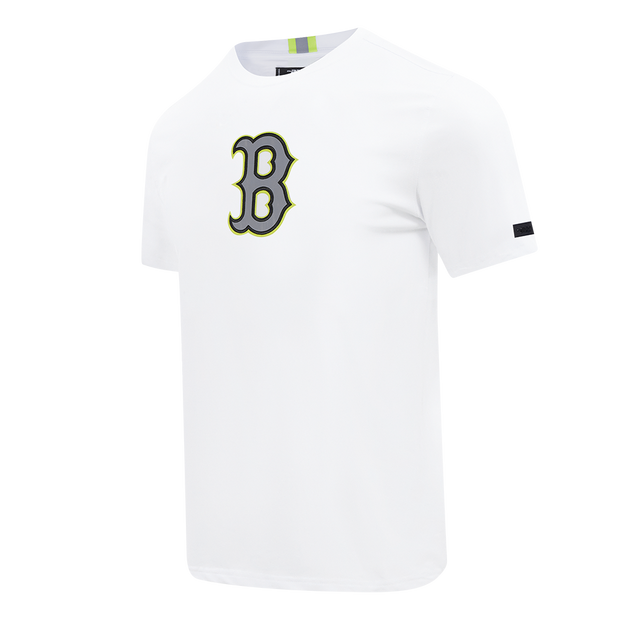 Pro Standard MLB Under The Lights Hi-Vis Tee Boston Red Sox White