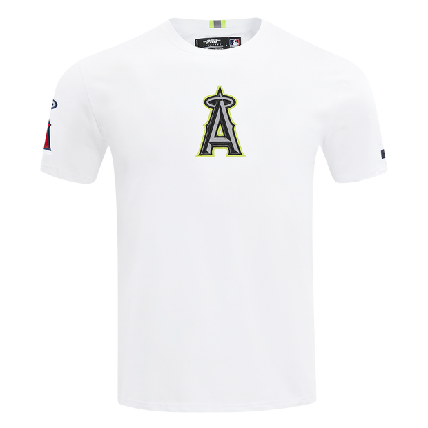 Pro Standard MLB Under The Lights Hi-Vis Tee Los Angeles Angels White