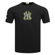Pro Standard MLB Under The Lights Hi-Vis Tee New York Yankees Black