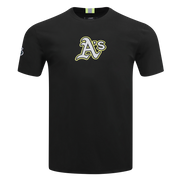 Pro Standard MLB Under The Lights Hi-Vis Tee Oakland Athletics Black