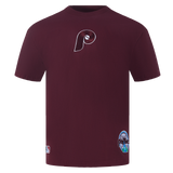 Pro Standard MLB Wingspan Drop Shoulder Tee Philadelphia Phillies Wine