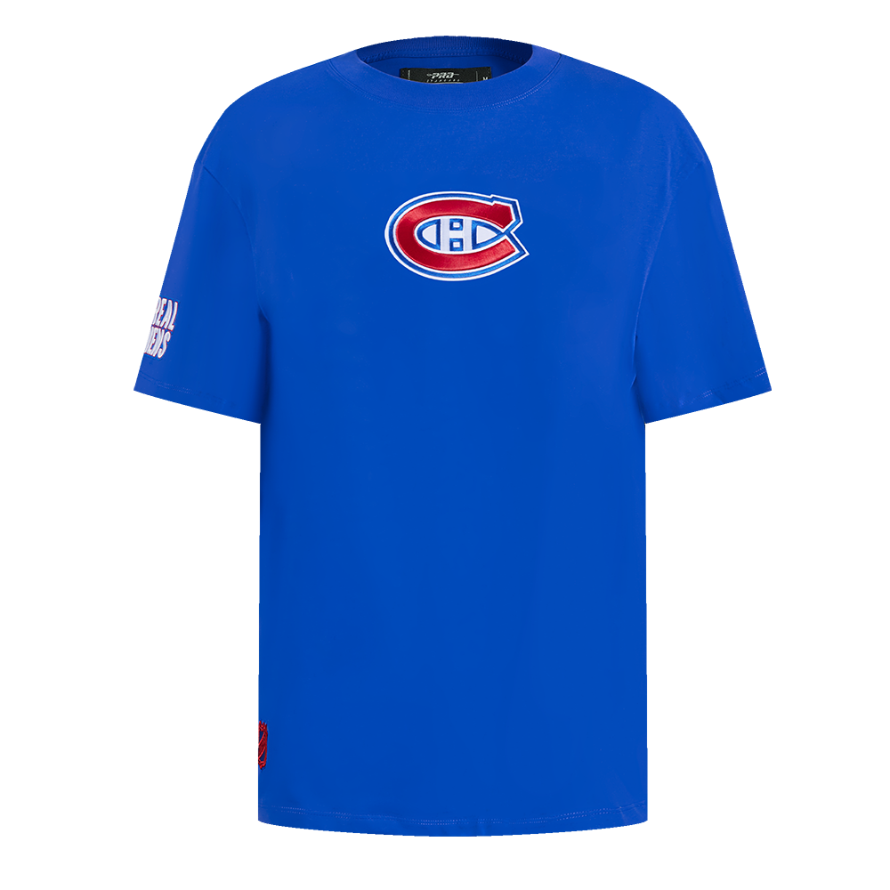 Pro Standard NHL City Signature Drop Shoulder Tee Monteal Canadiens Royal Blue