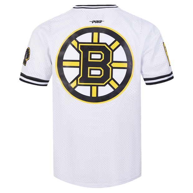 Pro Standard NHL Classic Mesh Tee Boston Bruins White/Black/White