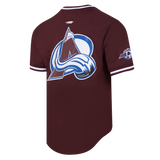 Pro Standard NHL Classic Mesh Tee Colorado Avalanche Wine