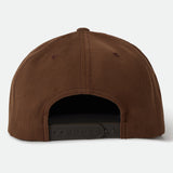 Brixton Toller MP Snapback Pinecone Brown