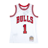 Mitchell & Ness NBA Swingman Jersey Chicago Bulls Derrick Rose #1 14-15 White
