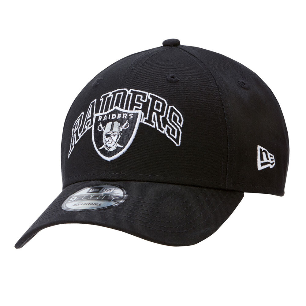 New Era 9Forty Clothstrap NFL Varsity Las Vegas Raiders Black