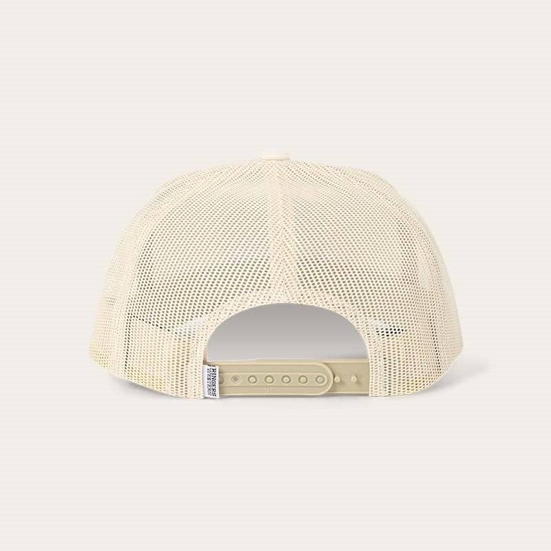 Ringers Western Signature Bull Trucker Cap Beige/Clay