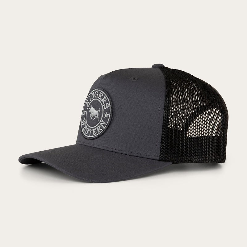 Ringers Western Signature Bull Trucker Cap Magnum/Ultimate Grey