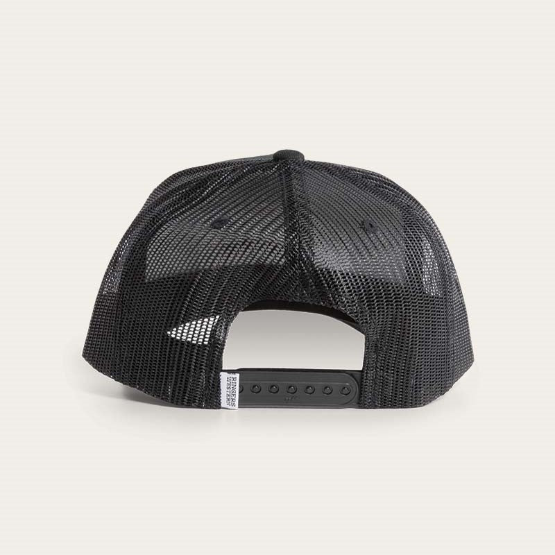 Ringers Western Wheatbelt Wool Trucker Cap Black