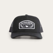 Ringers Western Wheatbelt Wool Trucker Cap Black