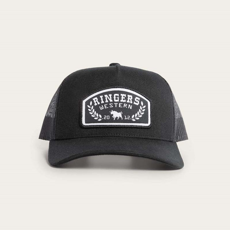 Ringers Western Wheatbelt Wool Trucker Cap Black