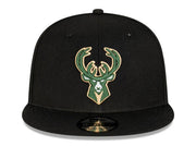 New Era Youth 9Fifty NBA Milwaukee Bucks Black Team