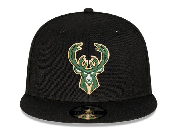 New Era Youth 9Fifty NBA Milwaukee Bucks Black Team