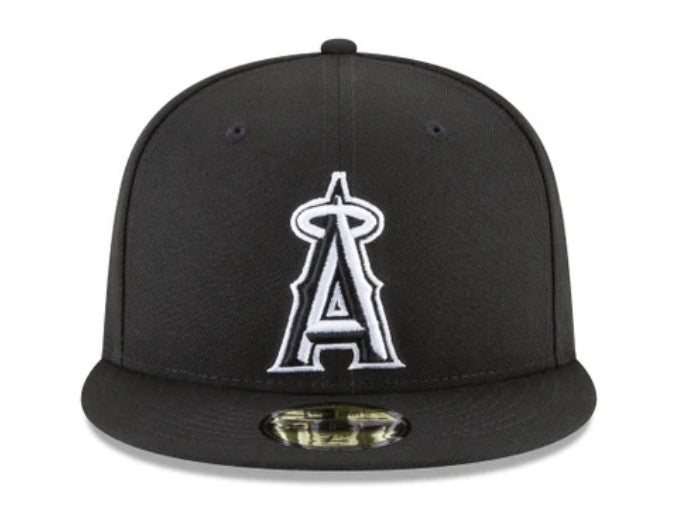 New Era 59Fifty MLB Anaheim Angels Black White