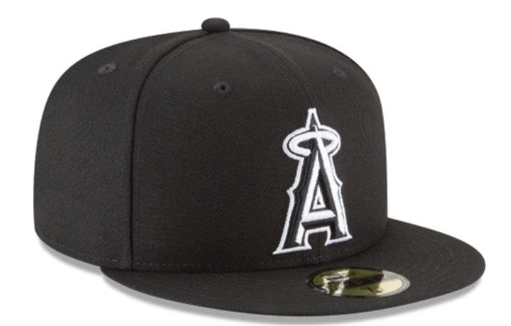 New Era 59Fifty MLB Anaheim Angels Black White