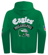 Pro Standard NFL Best Of Drop Shoulder Hoodie Philadelphia Eagles Kelly Green