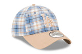 New Era 9Twenty MLB Plaid 2 Tone Los Angeles Dodgers
