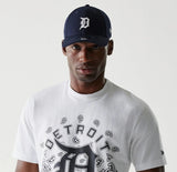 New Era MLB Paisley Oversized Tee Detroit Tigers White