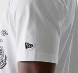 New Era MLB Paisley Oversized Tee Detroit Tigers White