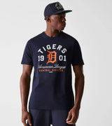 New Era MLB Wordmark Tee Detroit Tigers Navy