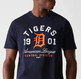 New Era MLB Wordmark Tee Detroit Tigers Navy