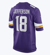 Nike NFL Game Jersey Minnesota Vikings Justin Jefferson #18 Purple