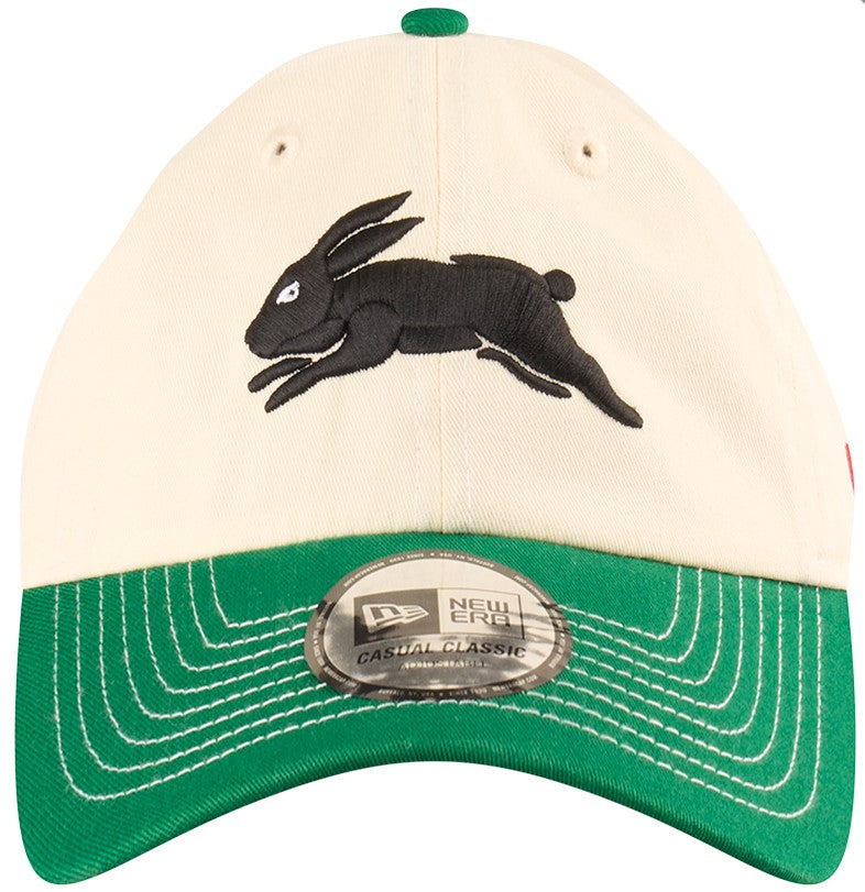 New Era Casual Classic NRL 2025 Supporter 2-Tone Chrome South Sydney Rabbitohs