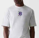 New Era MLB World Series Tee Detroit Tigers Ecru Heather