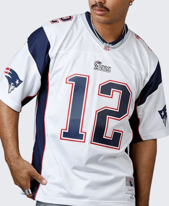 Mitchell & Ness NFL Legacy Jersey New England Patriots Tom Brady #12 00-01