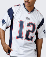 Mitchell & Ness NFL Legacy Jersey New England Patriots Tom Brady #12 00-01