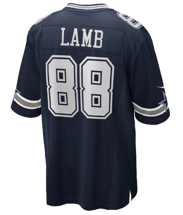 Nike NFL Game Jersey Dallas Cowboys CeeDee Lamb #88 Navy