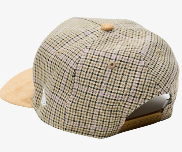 New Era Golfer MLB Plaid Suede New York Yankees Light Beige