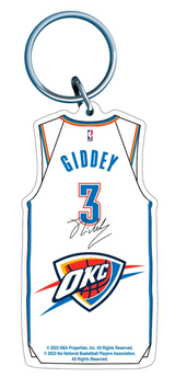 NBA Player Acrylic Key Ring Josh Giddey